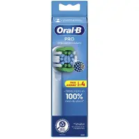 Oral-B Vervangende koppen - - Pro Precision Clean - Verpakking van 4 - Mondhygiëne - Volwassenen