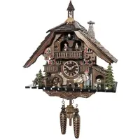 Engstler - 48115 QMT - Kookklok - Quartz - Walnoot