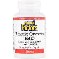 Natural Factors - Bioactieve Quercetine EMIQ 50 mg (60 Capsules)