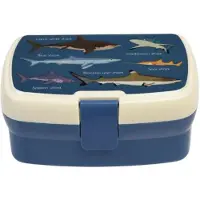 Rex London - Lunchtrommel met tray 'Sharks'