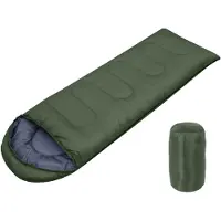 Jojomino Kampeerslaapzak Ultralicht Waterdicht 4 Seizoenen Warm Backpacken voor Buitenreizen Wandelen 0,95KG A