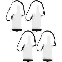 Semoic Universele Multifunctionele Draagbare Walkietalkie, Transparante Tweewegradio, Waterdichte Tas, Stofdichte Beschermhoes