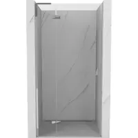 Mexen Mist-H L douchedeur scharnierend links 115 , transparant, chroom - 8A5L-115-000-01-00-L