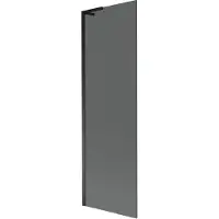 Mexen Next L badwand 1-delig 60 x 150 , grafiet, zwart - 895-060-000-03-40-70