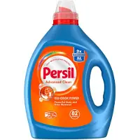 Persil Advanced Clean Oxi+Odor Power Vloeibaar wasmiddel Hoog rendement (HE) Diepe vlekverwijdering 2X geconcentreerd 82,5 fl oz 82 ladingen