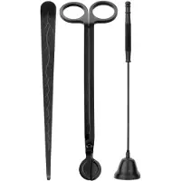 Jojomino 3 in 1 Kaarsenlonttrimmer Kaarsaccessoireset Kaarsaccessoires voor Kaarsenverzorging Kaarsenset