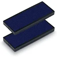 Trodat Vervangende inktkussentjes 6/4925 - verpakking van 2 - blauwe inkt - voor de Printy 4925