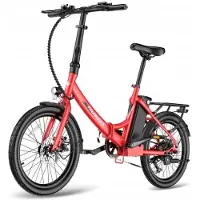 Fafrees Vouwfiets - - F20 Light - 20 inch - 14,5Ah - 250W - Rood