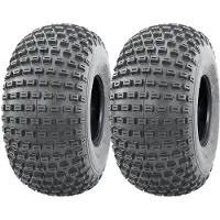 Wanda 22x11.00-8 Noppenvrij band voor ATV, quad of aanhanger, met E-keur voor gebruik op de openbare weg, 4-laags, type P322 (set van 2)