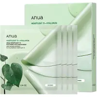 ANUA Heartleaf 70 Kalmerend collageenmasker Nachtelijk gezichtsmasker voor glazen huid Hyaluronzuur Collageen Verzachtend en hydratatie Gezichtsmaske