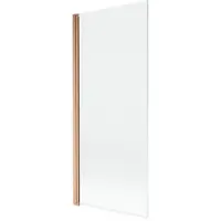 Mexen Mist douchewand 1-deurs 80 x 150 , transparant, geborsteld koper - 8A9-080-001-65-00