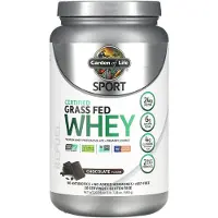 Garden of life - Sport Gecertificeerd Grasgevoerd Wei-eiwit, Chocolade - 660g