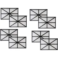 TAUOH 8 stuks RCX70101 filternavulset geschikt voor zwembadstofzuiger 827261 robotstofzuiger