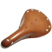 Torribaly Retro Vintage Fietszadel Zitkussen Fiets 3 Spring Shock Zadel Fietszadel Fiets Vervanging, Bruin