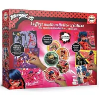 Big Buy Cooking Educa Knutselset Miraculous Ladybug, veelzijdige creatieve box met glitter