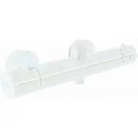 Mexen Kai thermostatische douchekraan, wit - 77150-20