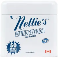 Nellie's Laundry Soda - Geconcentreerd Waspoeder - 50 Wasbeurten - Zacht voor Huid en Milieu - Geurvrij - (Gemaakt in Canada)