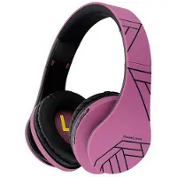 PowerLocus Draadloze koptelefoon - - P2 - Bluetooth - Batterijduur 20u - Paars/Zwart