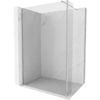Mexen Kioto douchewand Walk-in 160 x 40 , transparant, chroom - 800-160-212-01-00-040