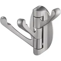 Typecat Draaibare haak Draaibare haak Massief metalen opvouwbare handdoekhaak, draaibare arm, zwenkarm, drievoudige kledinghaak, wandmontage
