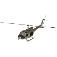Metal Earth UH-1 Huey Helikopter Kleur 3D Metalen Modelbouwset Fascinaties
