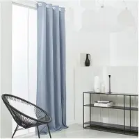TODAY Gordijnen, vitrages, jaloezieën Rideau Isolant 140/240 Polyester Essential Denim dames 140x240 cm