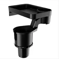 Jojomino Premium autobekerhouder expander Multifunctionele drank met voedseltafel 360 graden verstelbare basislade voor snack L