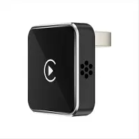 Melitt 2-in-1 draadloze CarPlay-adapter Smart AI voor Android Auto USB A