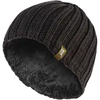 Heat Holder - Heren Geribbelde Gebreide Muts 3.4 Tog - Khaki Green