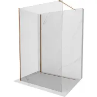 Mexen Kioto douchewand Walk-in 115 x 90 , transparant, roze goud - 800-115-212-60-00-090