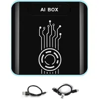 Melitt Carplay AI Box Draadloze Adapter Android Auto Auto Smart TV