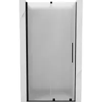 Mexen Velar schuifdouchedeur 100 , matglas, zwart - 871-100-000-31-70