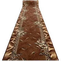 Rugsx Vloerbekleding BCF TRIO bruin 90 cm 90x720 cm