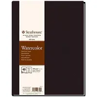 Strathmore (467-8 STR-467-8 48 vel nr. 140 aquarel kunsttijdschrift 8,5 bij 11" 8,5"x11" wit 24