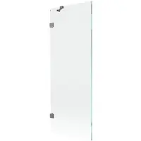 Mexen Lunar badwand 1-deurs 70 x 150 , transparant, kanonnen metaal - 897-070-000-95-00