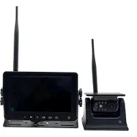 Semoic Magnetische draadloze achteruitrijcamera op zonne-energie HD DVR 7 inch I