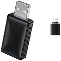 Tlily Draadloze CarPlay & Android Auto Box 2-in-1 Bedraad Naar Draadloos Dongle Plug & Android AUTO CarPlay-Adapter AI Box