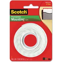 Scotch - Dubbelzijdige Montagetape - Wit - voor binnen - tot 4kg