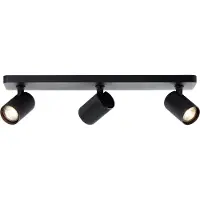 Brilliant Plafondspot Marty Zwart 3xgu10 5w