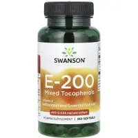Swanson Health - Vitamine E Mix 200 IU 250 softgels