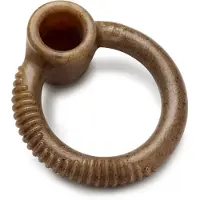 Benebone Ring Duurzaam Honden Kauwspeeltje voor Agressieve Kauwers Echt Spek Gemaakt in de VS Klein