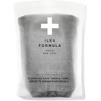 Jungle Formula ILES FORMULA Haute Performance Hair Turban Towel - Snel absorberende microvezel handdoek die statische elektriciteit en breuk van het haar vermindert.