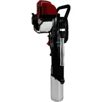 Monster Benzine Paal Drijver 4-Takt Hek Klopper Hamer Rammen Bouw Boerderij Piket Afrastering Tuin Zware Dumping Thumper Benzine Ram 4 Bijlagen Gratis Draagbare Draagtas & Gereedschapsset
