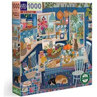 Eeboo - Puzzle 1000 pcs - Blue Kitchen - (EPZTBUK