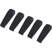Tlily 10 stuks riemclips met stevige clip voor walkie-talkie-accessoires voor GP3688/CP040/CP140 handige CB-radiocommunicator J6478A