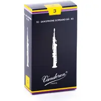 Vandoren Traditional Soprano Saxophone Reeds 3 (10 Pack)