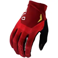 Troy Lee Designs Ace Red Long Gloves