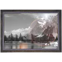 MCW Fotolijst T249, fotolijst houten lijst muurframe, 26x36cm shabby look landhuis ~ bruin
