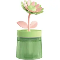 Exogio Bevochtiger Draagbare USB Aromatherapie Machine Mist Maker Bloemen Luchtbevochtiger Groen