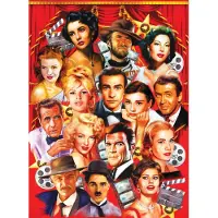 AnaTolian Puzzel - Hollywood Sterren, 1000 Stukjes Legpuzzel, #1154